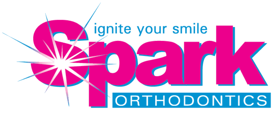 Spark Orthodontics logo with "Ignite Your Smile" tagline