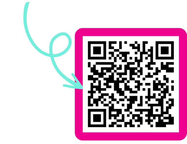 QR code to preview your smile with Invisalign